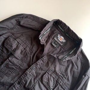 Men’s Large Harley-Davidson Button Down